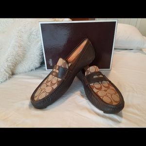 Men’s Size 9 Coach Loafers *BRAND NEW